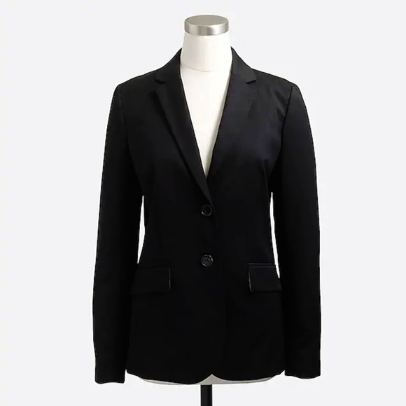 J. Crew Jackets & Blazers - J.Crew Factory NWT Black Suiting Jacket Blazer 8